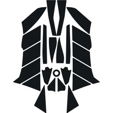 Grippatch Aprilia Tuareg Rs 660 ( 2024) Uyumlu 6d Karbon Tank Pad Seti Gc-94