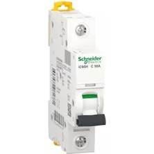 Schneider Electric A9F84150 Acti9 IC60H 1 Kutup 50A 10KA C Tipi Otomatik Sigorta