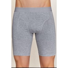1125 Berrak Erkek Uzun Boxer 10LU Gri