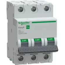 Schneider Electric EZ9F57306 Easy 9 Pro 3p 6A 6ka C Tipi Otomatik Sigorta
