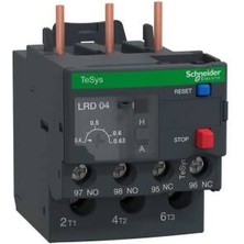 Schneider Electric LRD04 Tesys Lrd Termik Röle 0.4-0.63A Class 10A