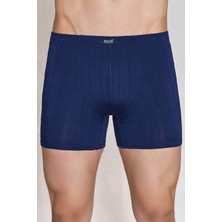 4432 Berrak Erkek Bamboo Boxer 5li Lacivert