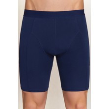 1125 Berrak Erkek Uzun Boxer 10LU Lacivert