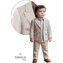 Nanica Kids Erkek Çocuk Kruvaze Takım Elbise 126638
