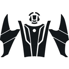 Grippatch Cf Moto 800 mt (2025) Uyumlu 19 Parça Tank Pad Seti GTC04-K