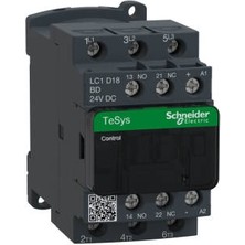 Schneider Electric LC1D18BD Tesys D 3p 18A 24VDC Kontaktör