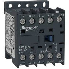Schneider Electric LP1K0901BD Tesys K Kontaktör 3 Kutup 9A Ac3 24VDC 1nk