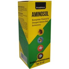 Pharmax Aminosol 30 ml Kedi, Köpek ve Kuş Için Vitamin Aminoasit Damlası (Iştah Açıcı)