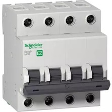 Schneider Electric EZ9F34425 Easy9 4 Kutup 25A 4,5ka C Tipi Otomatik Sigorta