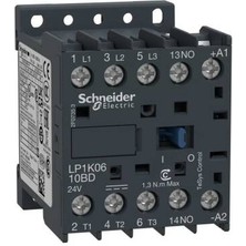 Schneider Electric LP1K0610BD 2.2 Kw 6A 3na+1na 24 Vdc Kontaktör