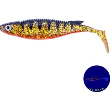 Silikon Balık - 10G 100MM - Fishack Predatorx - Uv Boyalı - Lava