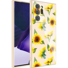 Samsung Galaxy Note 20 Ultra Uyumlu Kılıf Kamera Korumalı Desenli Sert Silikon Zore Epoksi Kapak