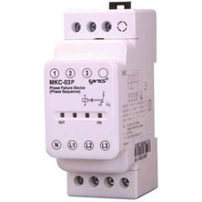 Entes Motor / Faz Koruma Rölesi MKC-03P M2710