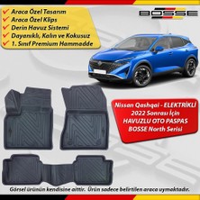 Nissan Qashqai Paspas Araca Özel Elektrikli (E-Power) 2022 Sonrası Derin Havuzlu Bosse North Serisi