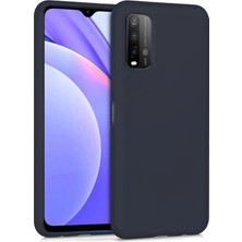  Xiaomi Redmi 9t Kılıf Nano Içi Kadife Silikon - Siyah Nemere