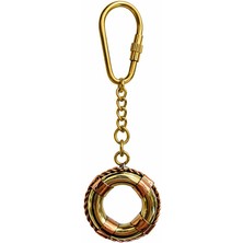 Tekinhediyelik Pirinç Simit Anahtarlık 2475