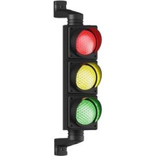Mesan Ø100MM Ledli Üçlü Trafik Lambası