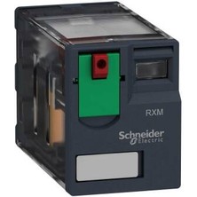 Schneider Electric RXM4AB1B7 Minyatür Takılabilir Röle - Zelio Rxm - 4 K/a - 24 V Ac - 6 A