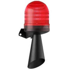 Mesan LED Multifonksiyon Tek Ses Borulu Siren Ms 5834.1.12-60VAC/DC