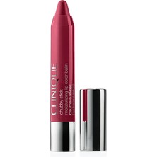 Clinique  Chubby Stick™ Nemlendirici Dudak Balmı - Renk: Super Strawberry 3g | Mango, Shea Yağı