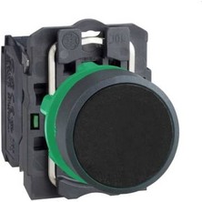 Schneider Electric XB5AA21 22 mm Siyah Plastik Yaylı Buton