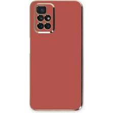  Xiaomi Redmi 10 2022 Kılıf Volet Silikon - Kırmızı Nemere