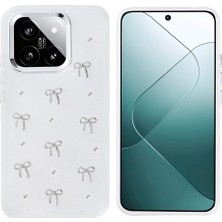 Roketcim Xiaomi 15T Kılıf Airbag Tasarımlı Simli Şeffaf Zore Kutup Kapak