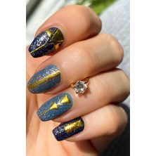 Spossy Silver Jewelry Tek Taşlı Halka Piercing Küpe