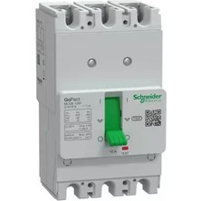 Schneider Electric G12F3F16 Gopact Şalter 125F 30KA Ac 3P3D 16A Sabit