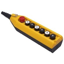 Emas Pv Serisi 7 Gözlü Tek Hızlı 1nc Acil Stoplu Vinç Kumanda Kutusu PV7E30B222