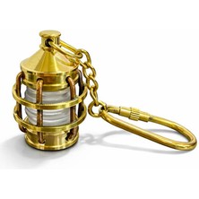 Tekinhediyelik Pirinç Anahtarlık Gemi Lambası 2098B