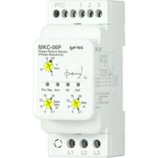 Entes Faz / Motor Koruma Rölesi MKC-06P M1726