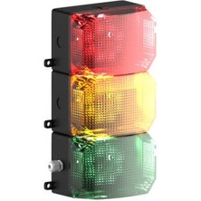 Mesan 3 Kat Küp LED Multifonksiyon Ikaz Lamba Ms 219.1.3.2.12-24VAC/DC