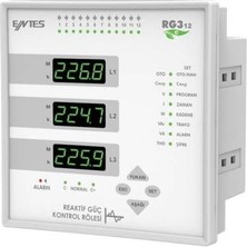 Entes Reaktif Güç Kontrol Rölesi RG3-12E M3682