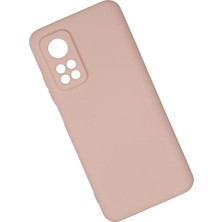  Xiaomi Mi 10T Kılıf Nano Içi Kadife Silikon - Pudra Nemere
