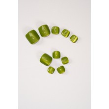 Pop Beauty Ayak Takma Tırnak Seti & Zararsız Yapıştırıcı