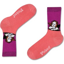 Pinksof SC4090-3K RÖNESANS01 Kadın 3'lü Hikaye Çorap
