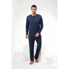 Pjs 22601 Erkek  Uzun Kol Pijama Takımı