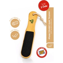 Bio Asia Profesyonel Ayak Topuk Törpüsü – Sertleşmiş Deriyi Arındıran Çift Yüzeyli Ahşap Törpü