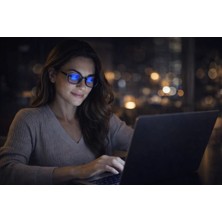 Oxxop Accessory Yakın Gözlük, Mavi Işık Filtreli (2.50 Numara), Bilgisayar & Telefon & Tablet, Ultra Esnek Şık GRİ Çerçeve