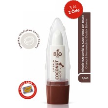 Bio Asia Hindistan Cevizi & Aloe Vera Lip Balm – Tropikal Koku, Onarıcı Nemlendirme