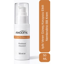 Axodine Işıltı Veren Ton Eşitleyici Koyu Ton Güneş Koruyucu Etkili Nemlendirici BB Krem - 50 Ml
