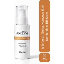 Axodine Işıltı Veren Ton Eşitleyici Açık Ton Güneş Koruyucu Etkili Nemlendirici BB Krem - 50 Ml