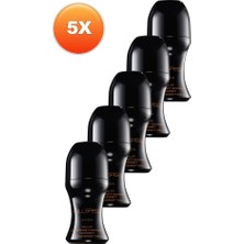 Avon Full Speed 50 ml Erkek Rollon Deodorant Beşli Set Aromatik Meyve Kokusuyla Canlı