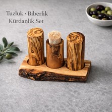 Egedeneve Helene Tuzluk Biberlik Kürdanlık Set
