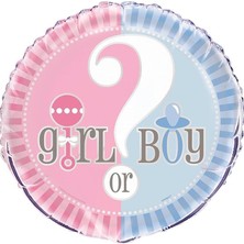 Party Express 18" Folyo Balon Girl ? Boy