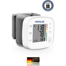 Wohler Bilekten Ölçer Dijital Tansiyon Aleti , Nabız Ölçer , 2 x 120 Ölçüm Hafıza , Saklama Kutulu