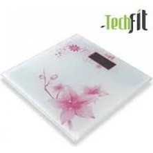 Marsilyan Dijital Desenli Kare Cam Baskül Terazi TF-1053 (4887)