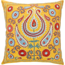 Soho Antiq Geray Ipek Suzani Kırlent 50X50 cm