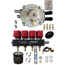 Atiker SR07 Sgı Regülatör ve 4 Silindir Enjektör Seti Tüm Araçlar İçin Gelişmiş Teknik Özellikler